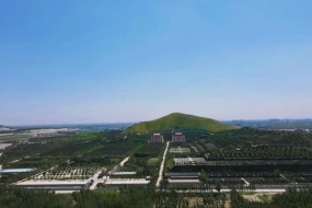 灵山宝塔陵园全景