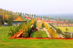 灵山宝塔秋季景
